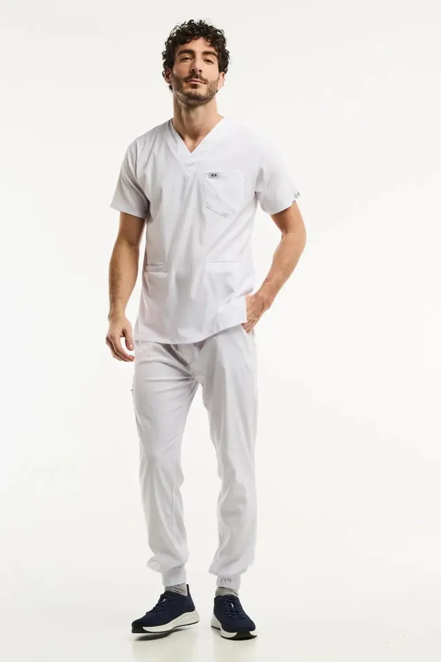 Aelin LUCA Tenue médicale blanche homme série limitée
