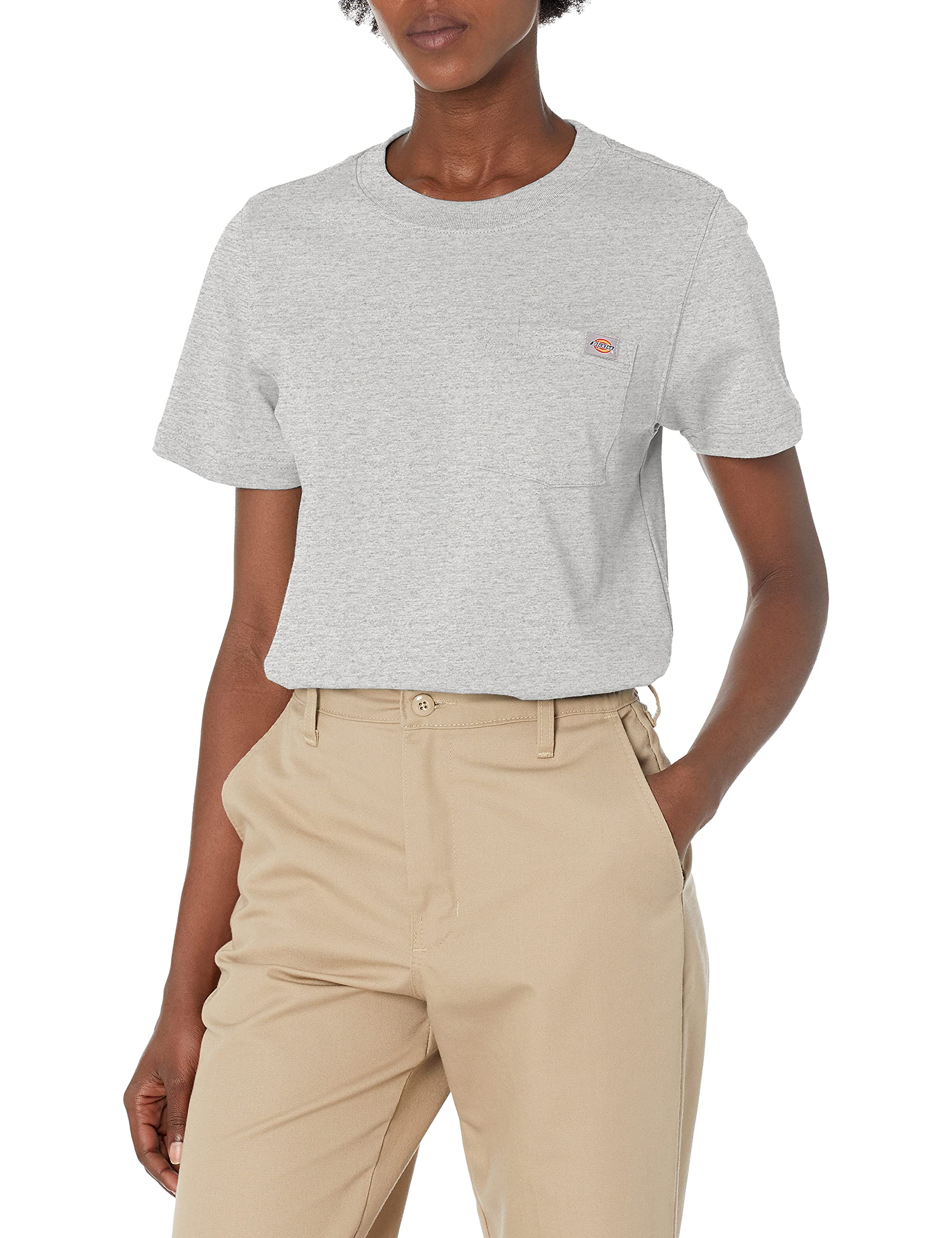 Dickies T-shirts T-Shirt Poche Lourde Blanc Femme M