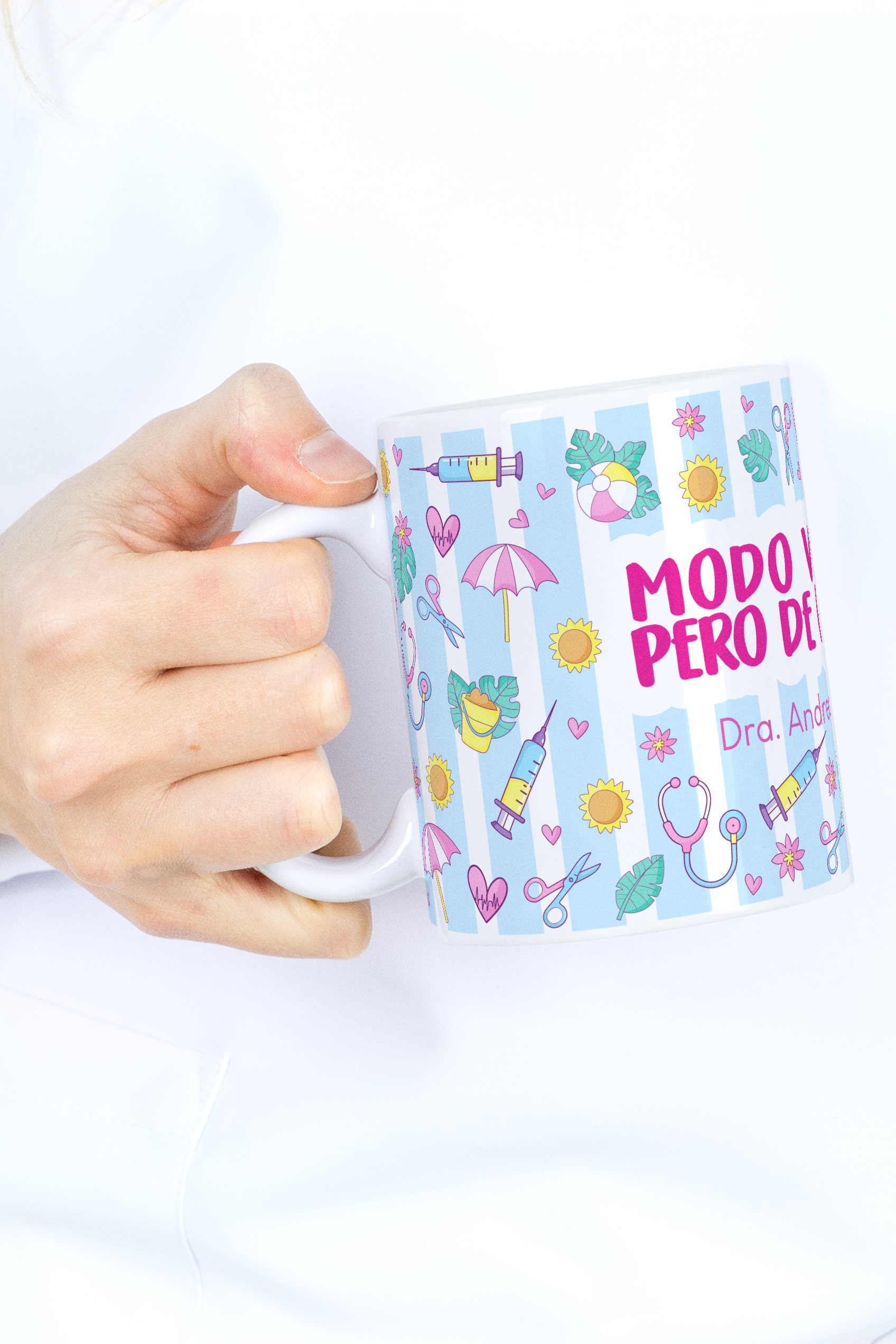 Enfermania Summer Collection mug céramique infirmière
