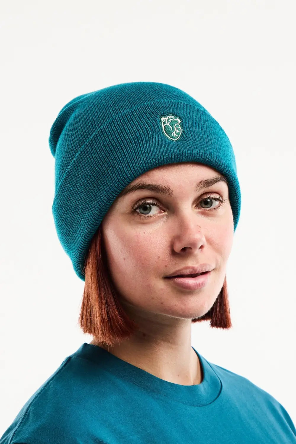 Aelin Paris bonnet cœur anatomique maille taille unique