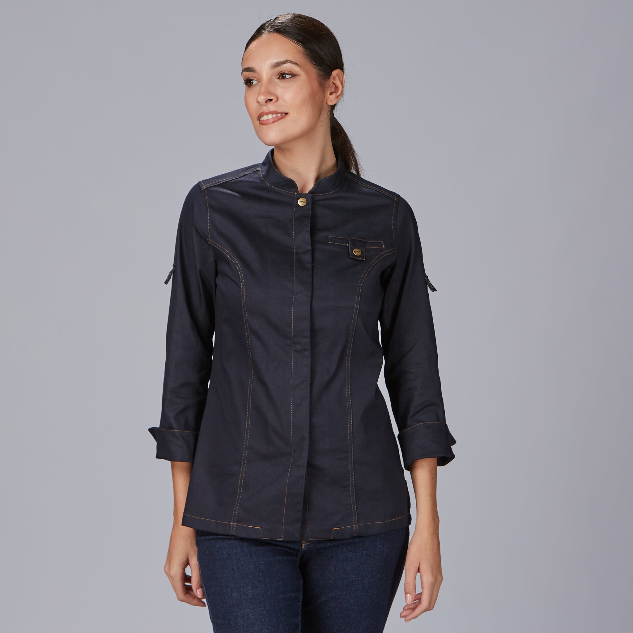 GARY'S Valera veste cuisine denim XS