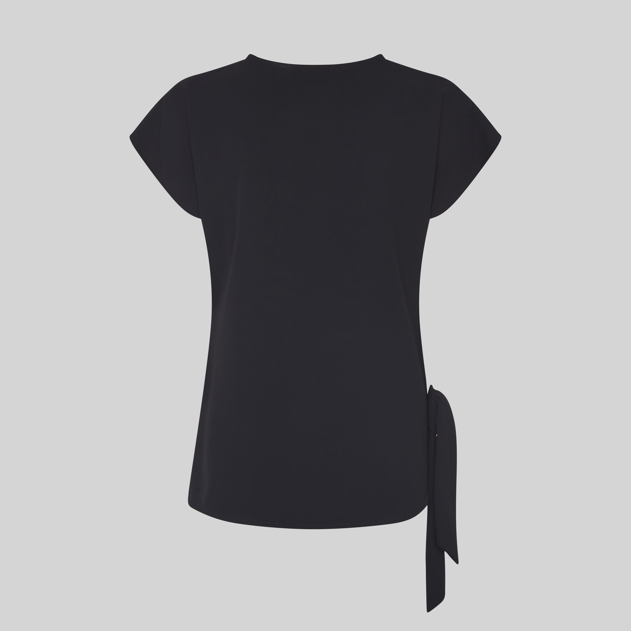 Gary's Blouses blouse Aroa noire drapée femme