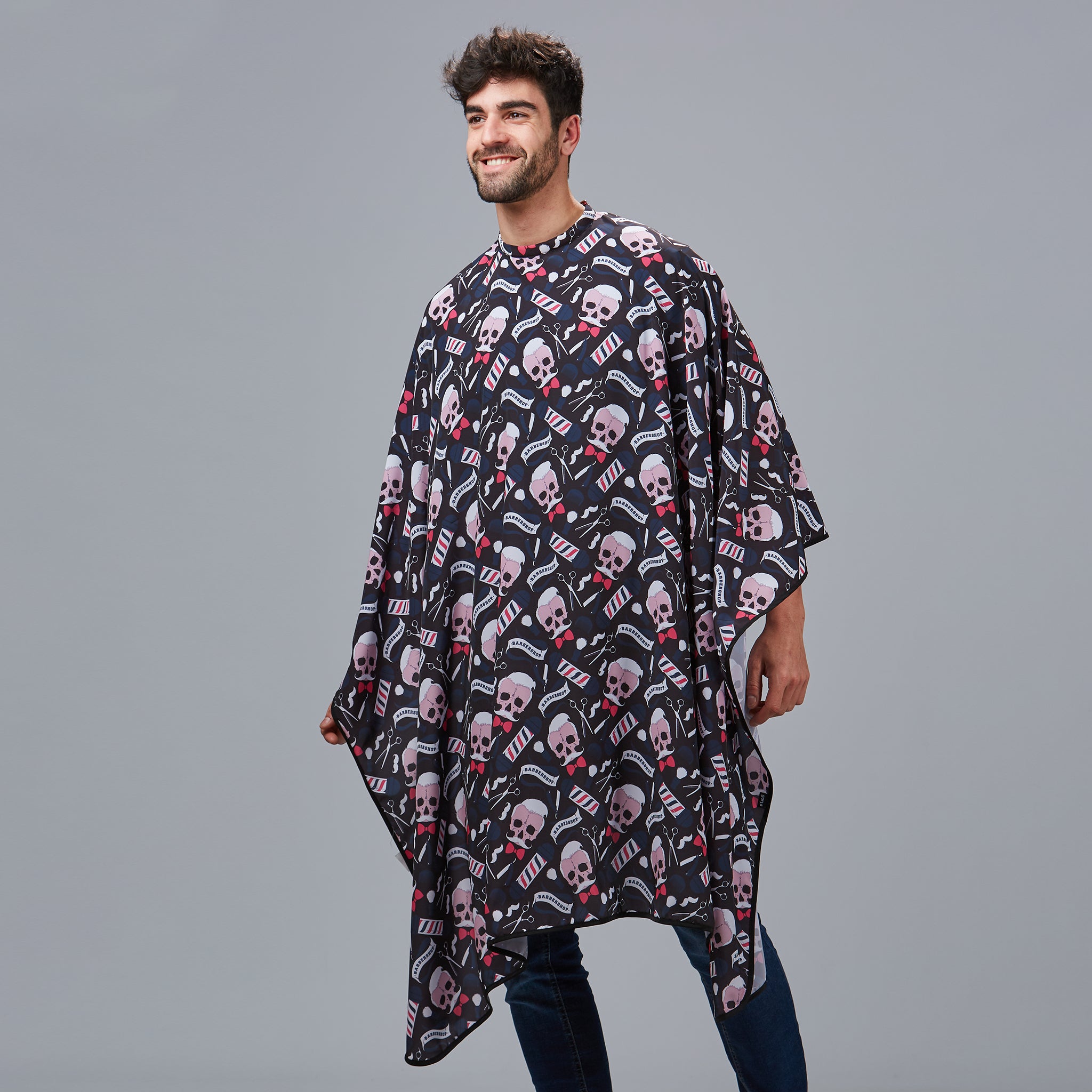 GARY'S Add-Ons Printed cape coiffure Infierno 148 cm