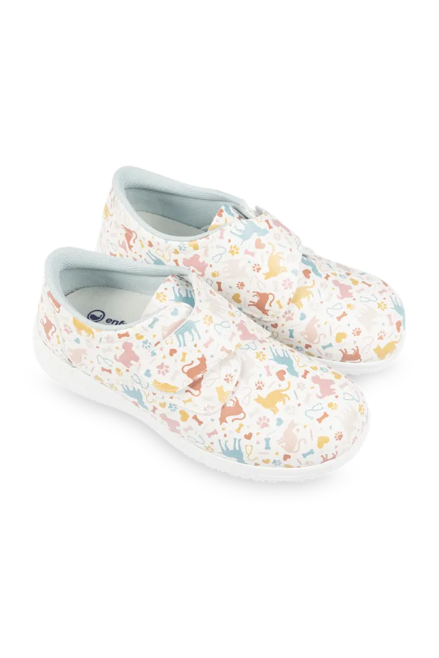 Enfermania Vets chaussure véto velcro blanc taille 36-42