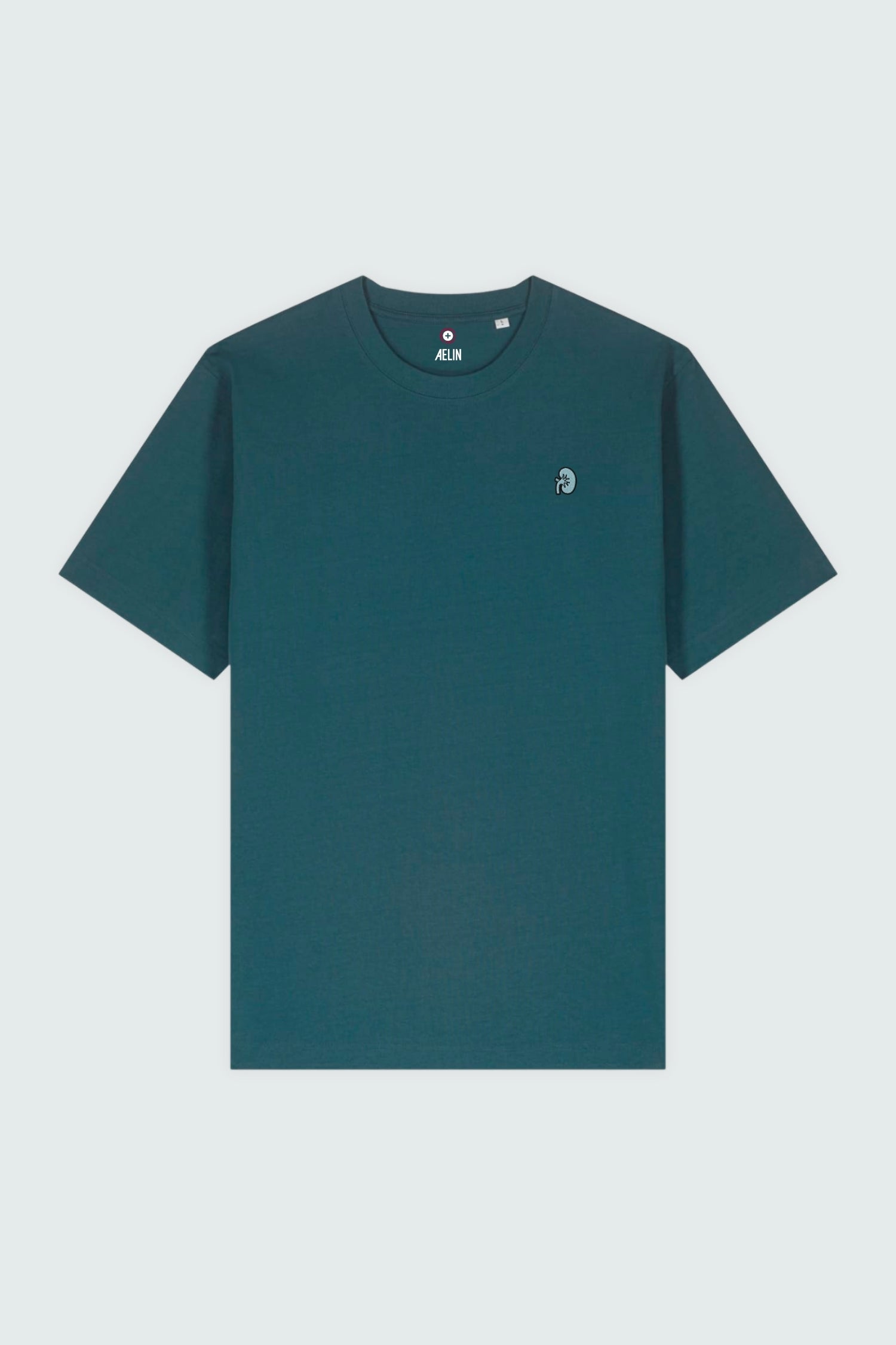 Aelin Slimfit NEW T-shirt néphrologie Noir - Tee-shirt coton unisexe