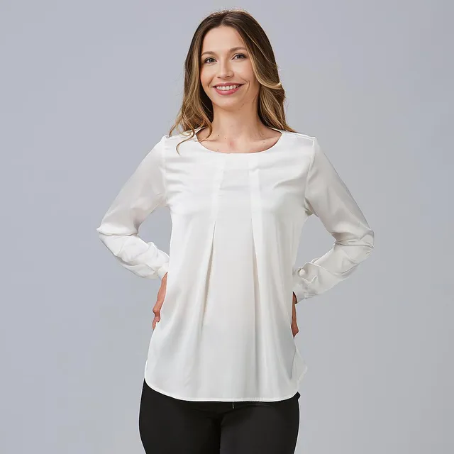 Gary's Telma blouse femme noire XS satin
