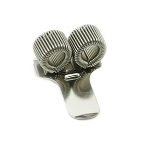 Enfermania clip porte-stylos poche 2 ressorts métal