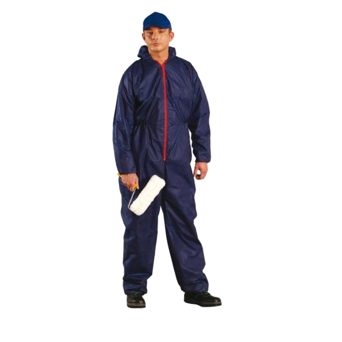 Reis combinaison jetable rouge capuche protection chantier