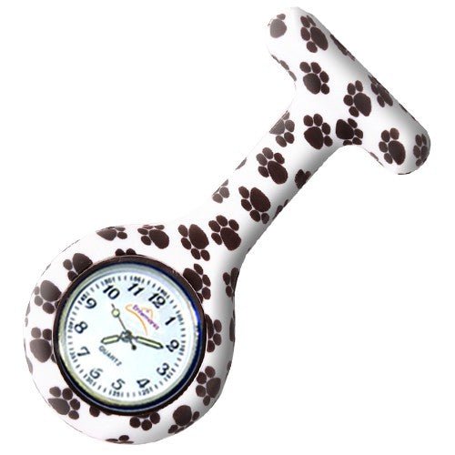 Enfermania Accesorios montre infirmière silicone pattes N/B