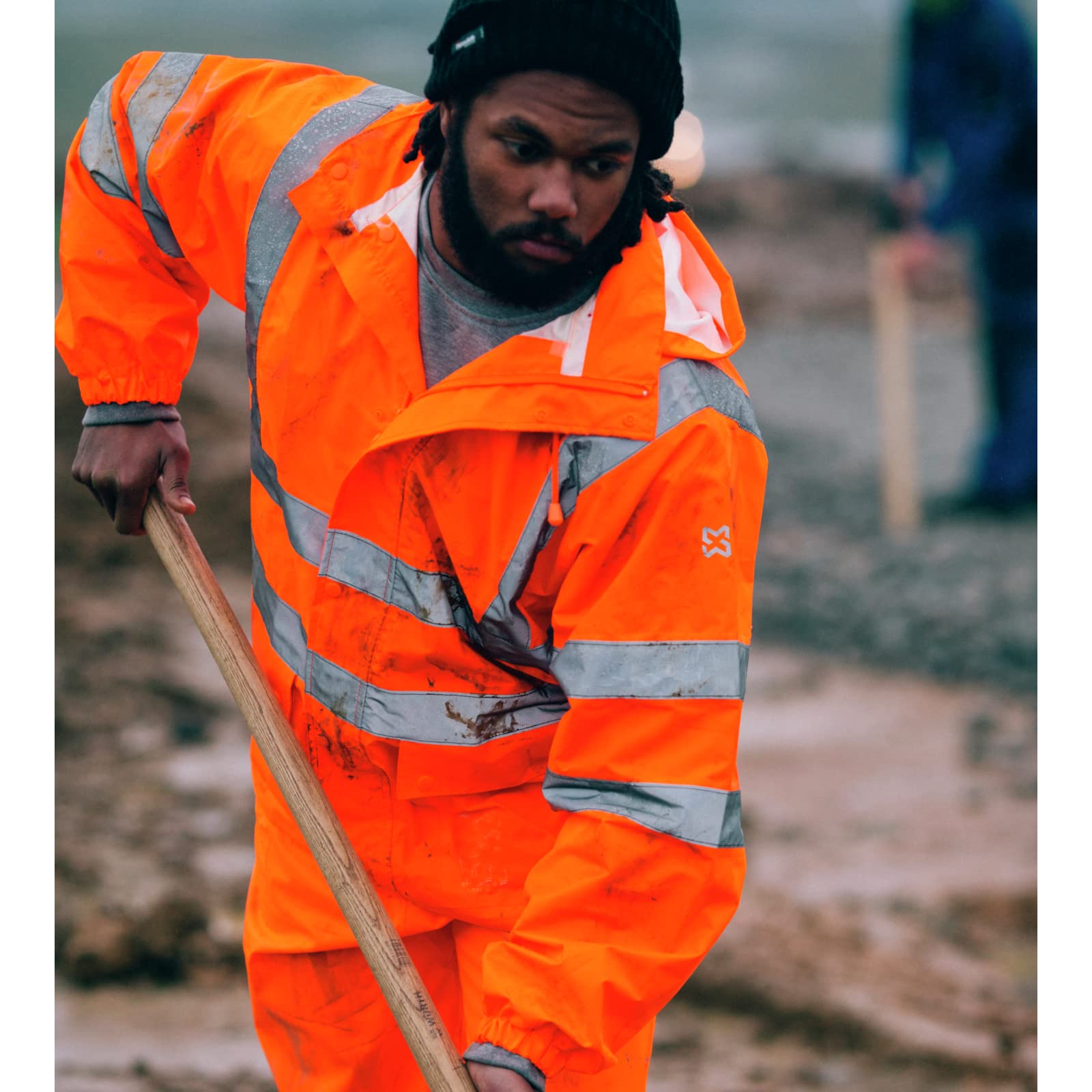 Würth MODYF Fluo veste pluie haute visibilite orange XXL