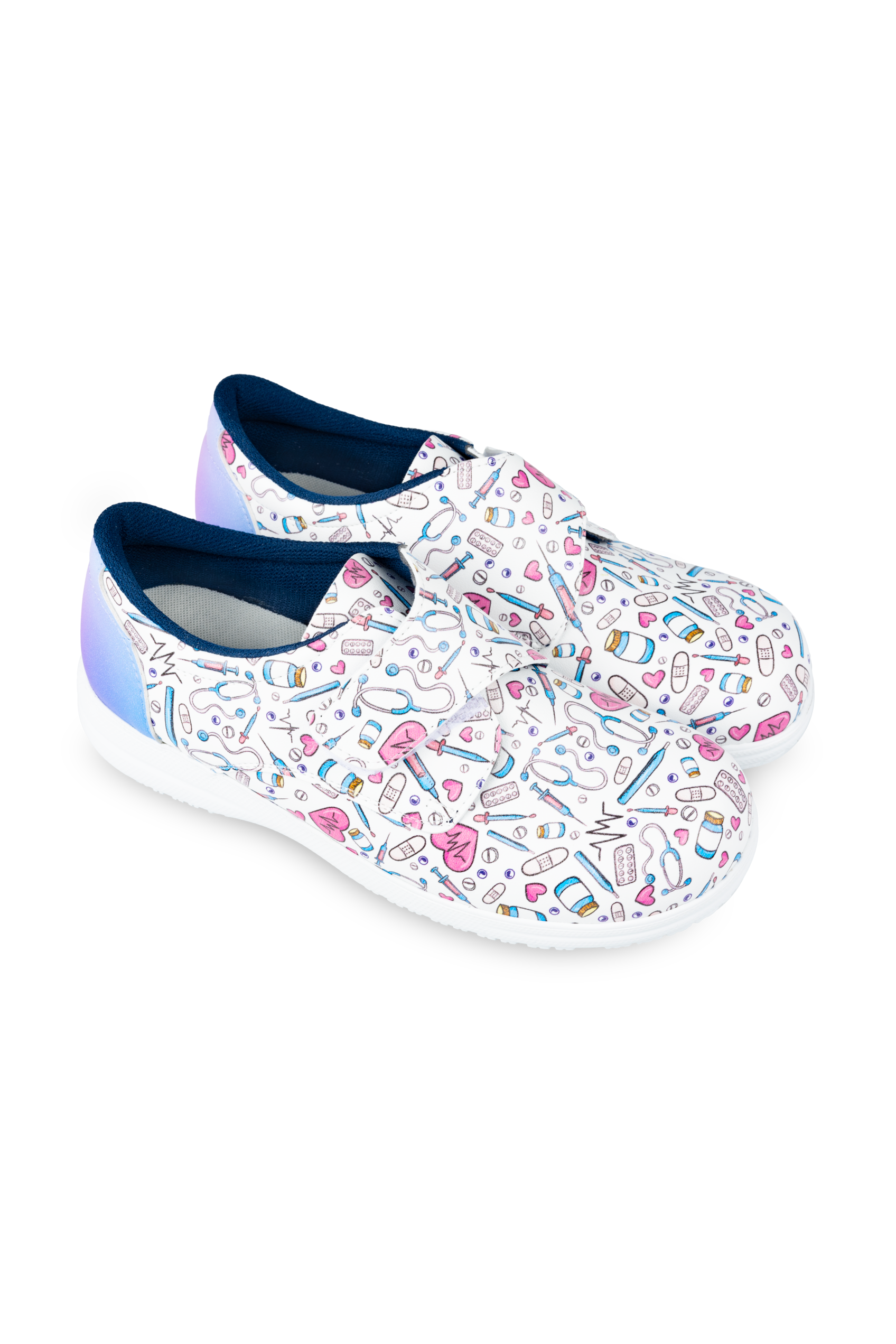 Enfermania Colorful chaussure vegan velcro infirmière