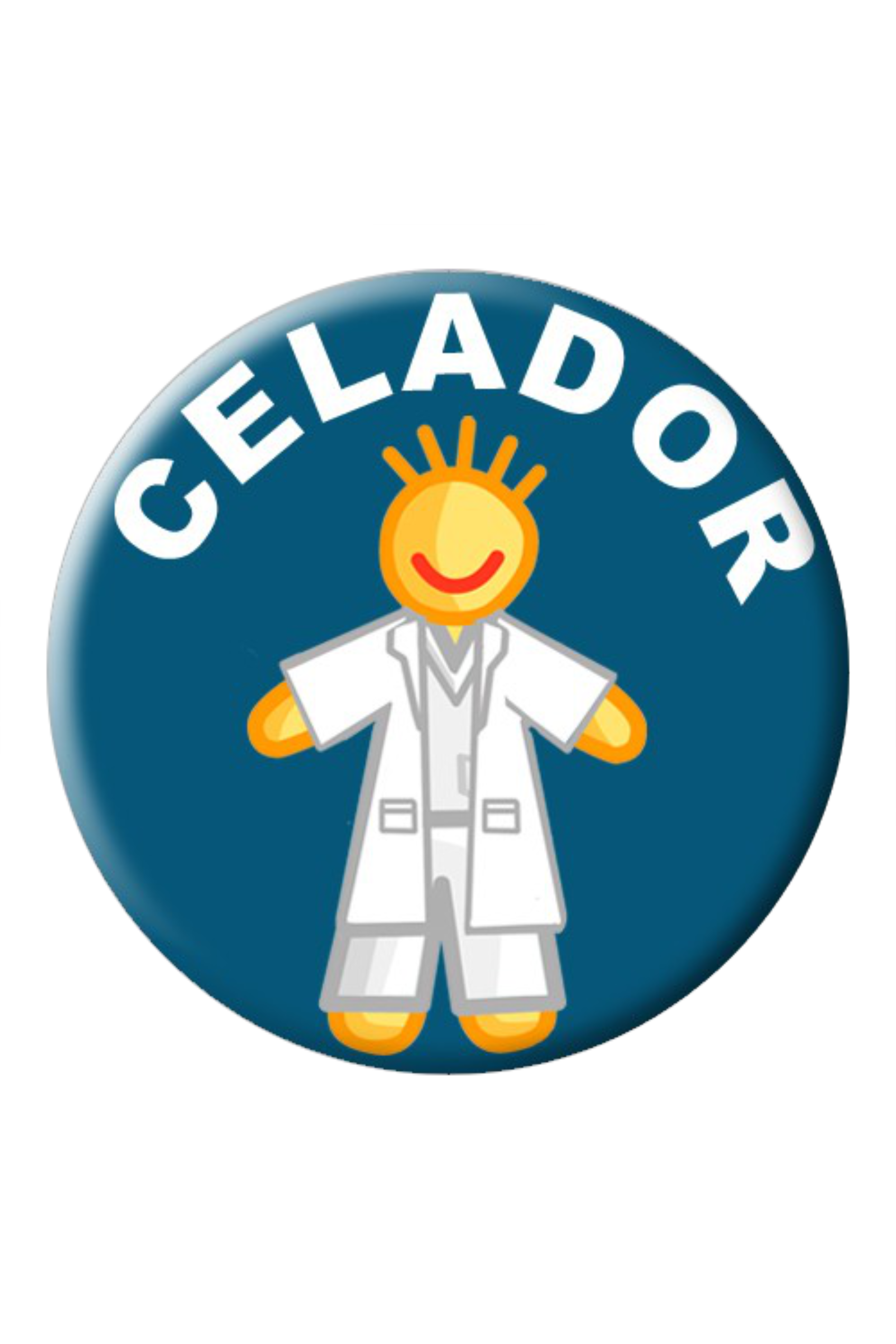 Enfermania Regalos Chapa Celador badge celador 38 mm