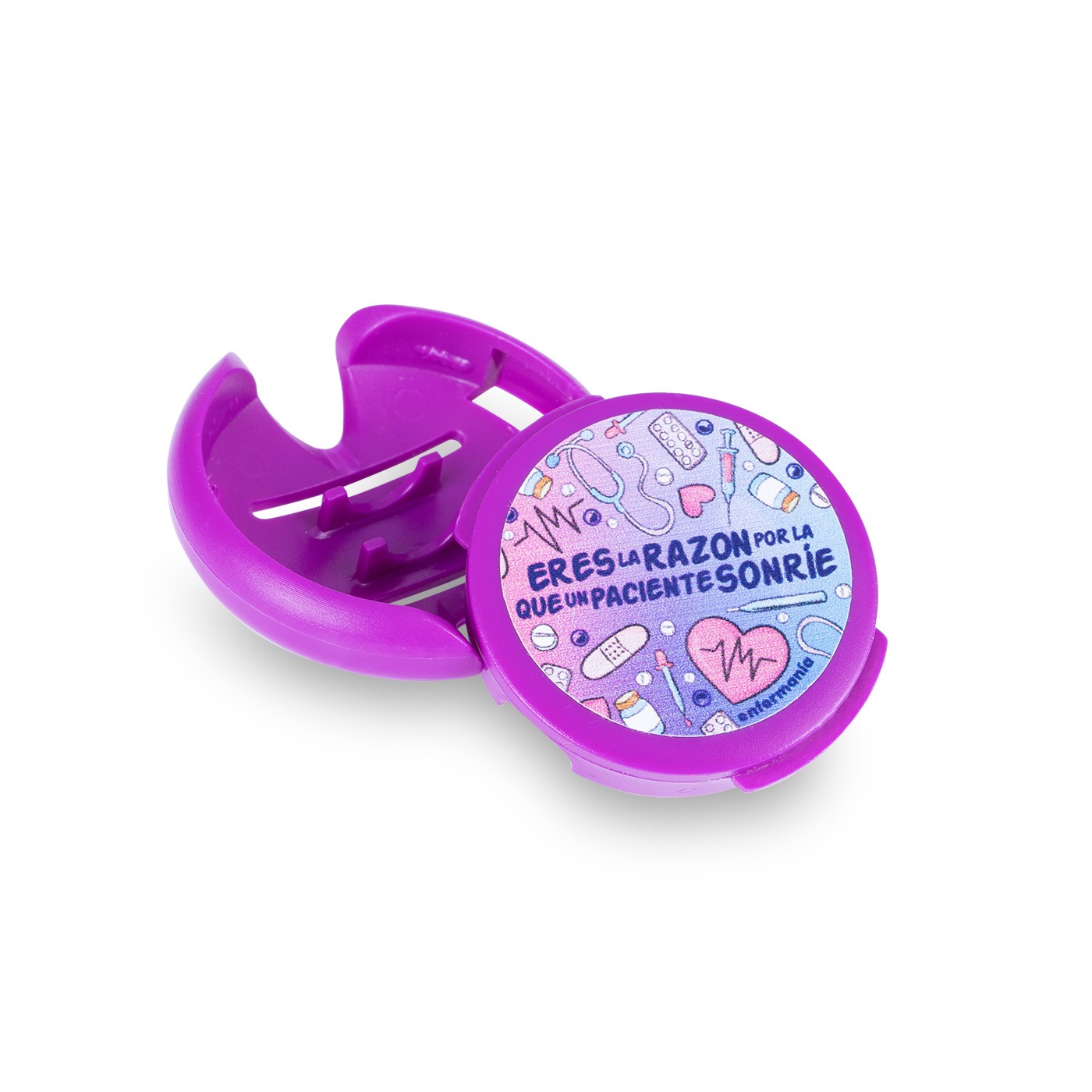 Enfermania Accesorios identificateur stéthoscope rose