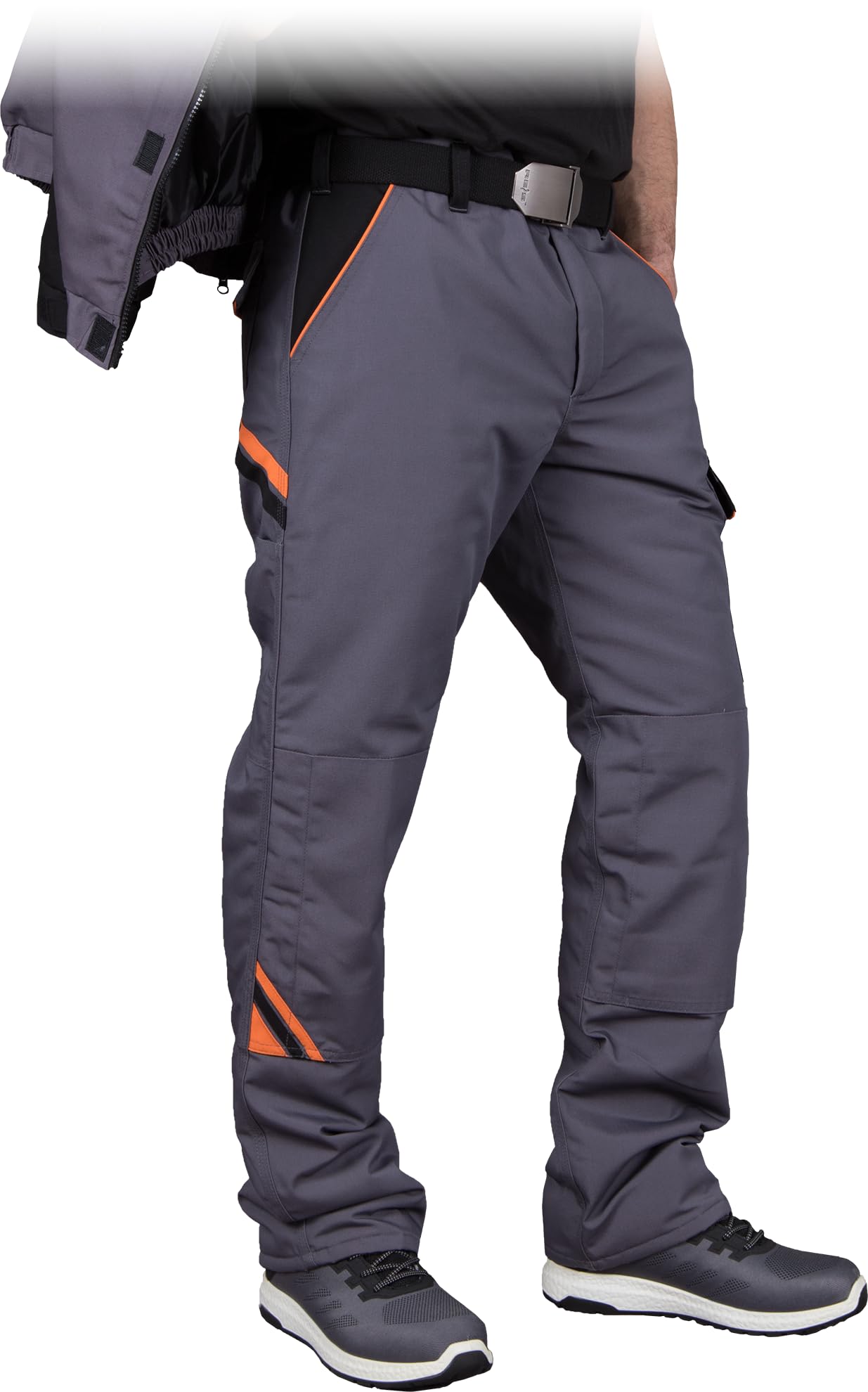 Reis Pro-Win-T Pantalon travail noir orange M