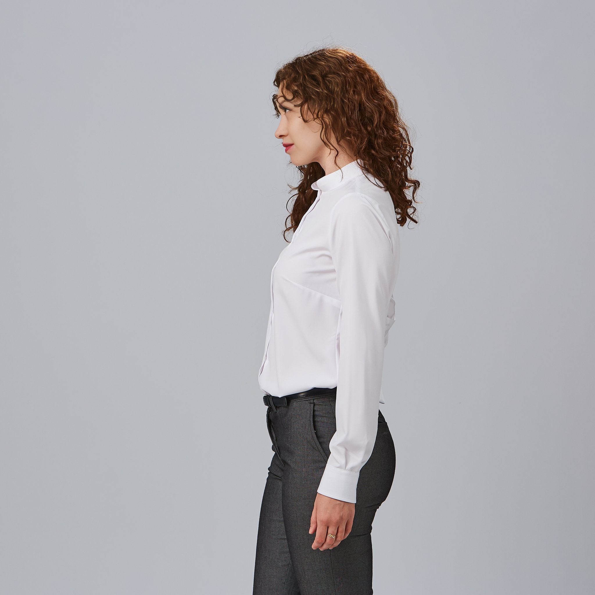 Gary's Shirts chemise Giuliana femme col mao