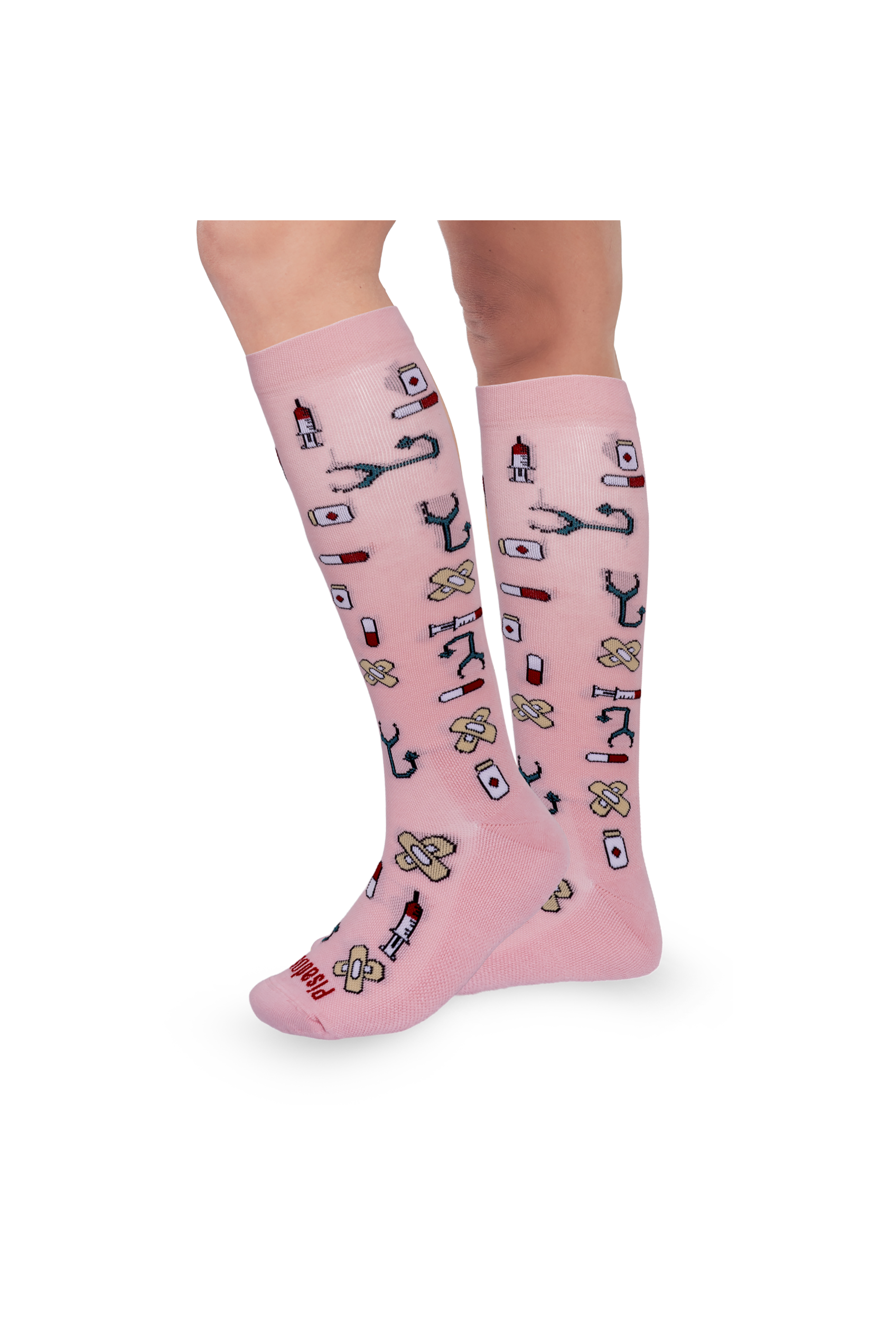 Enfermania Ropa Pink Healthy Tools bas compression 36-39