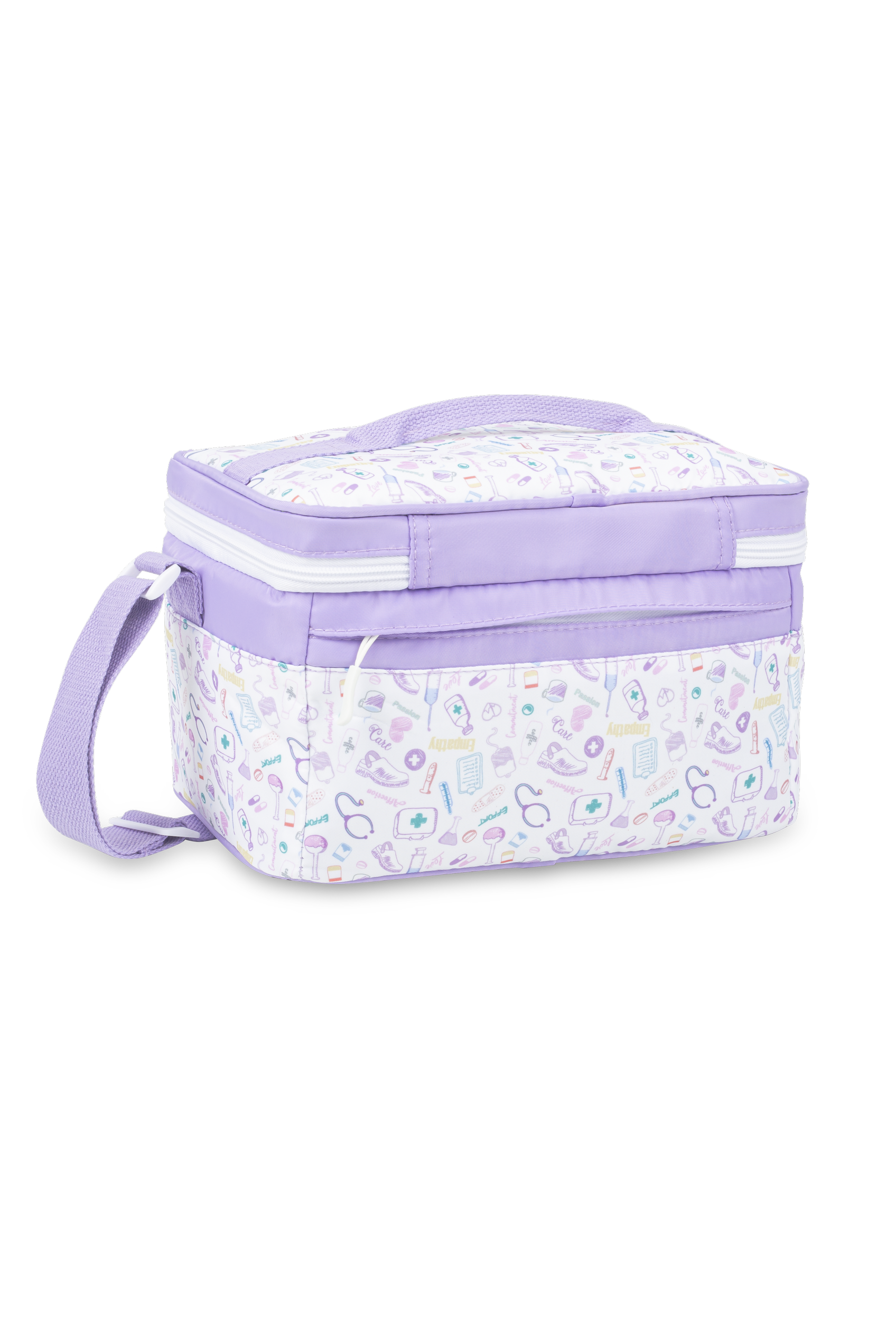 Enfermania Care Collection sac isotherme 7 L blanc lavande