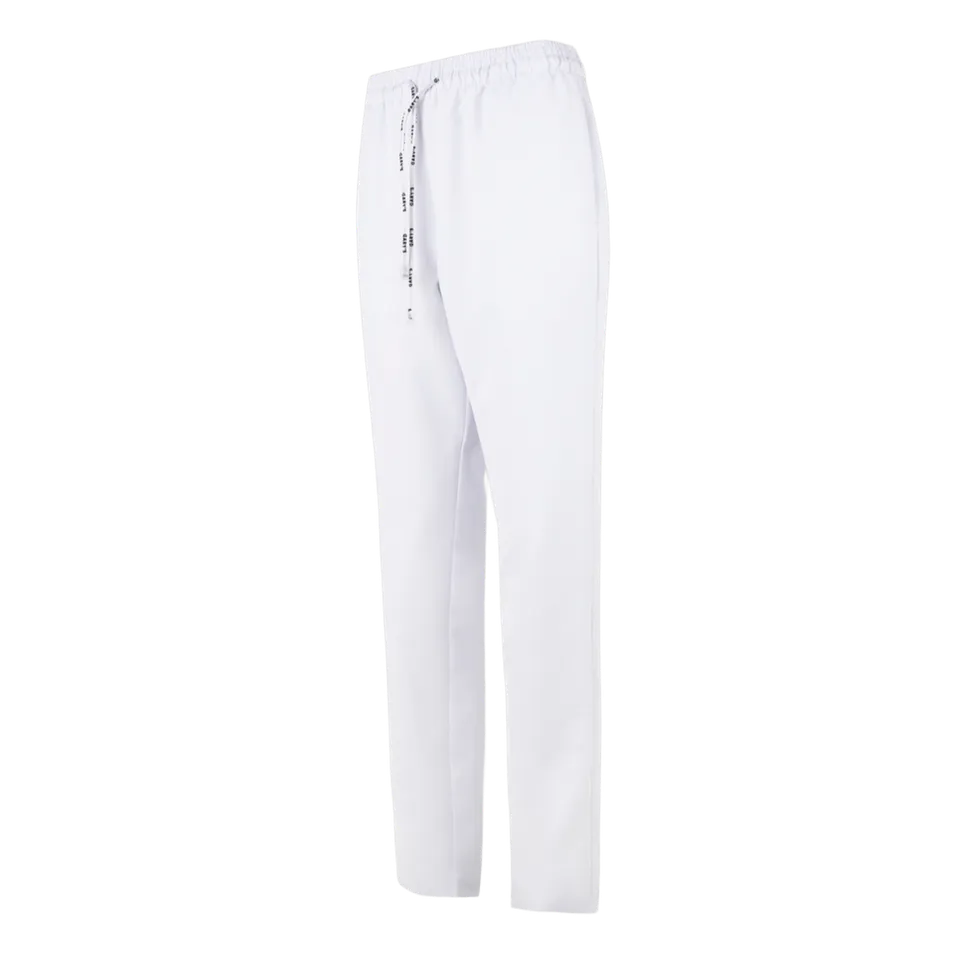 Enfermania pantalon médical microfibre unisexe blanc