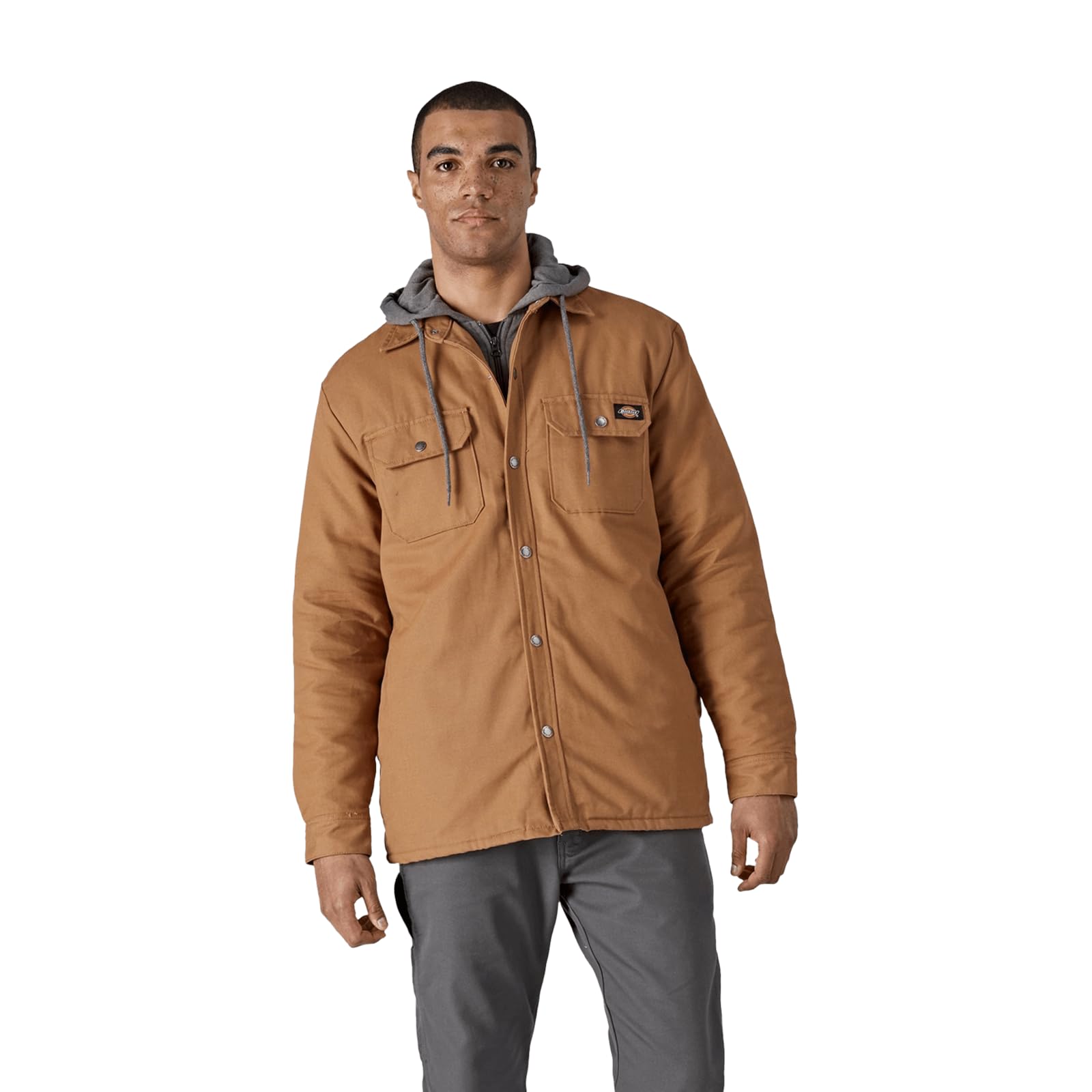 Dickies Duck veste polaire à capuche brun duck M