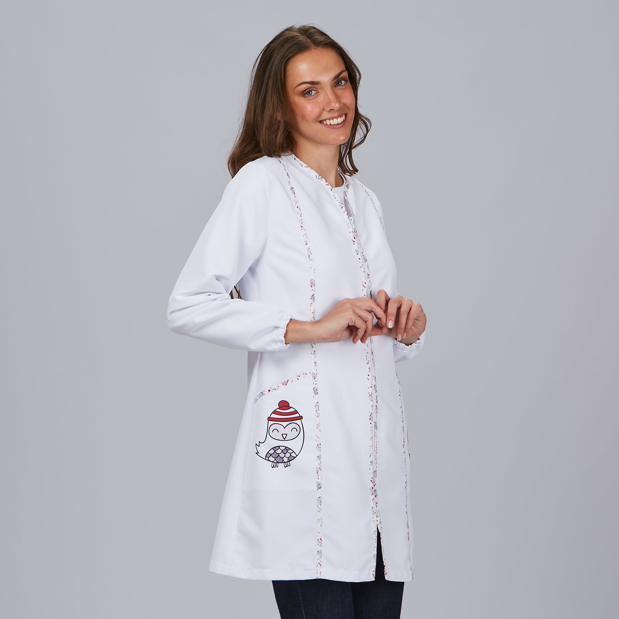 GARY'S Be My Friend robe femme blanche recyclée