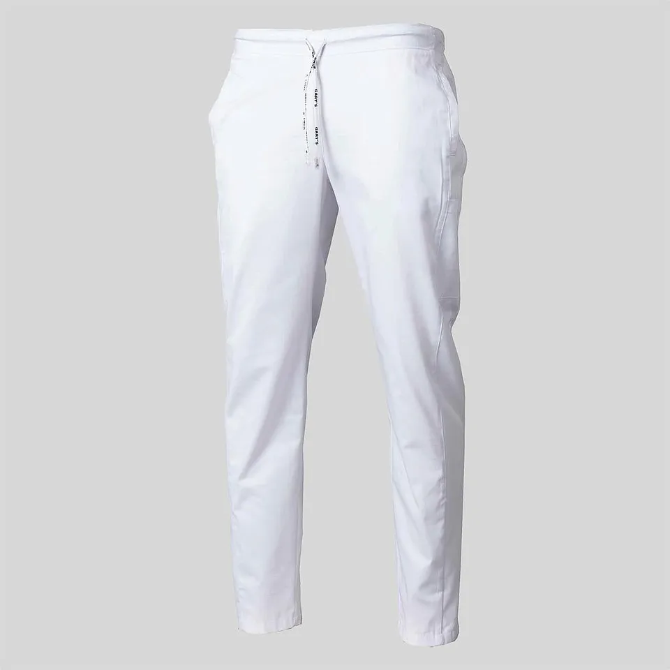 Gary's Pants pantalon médical blanc à poches taille M