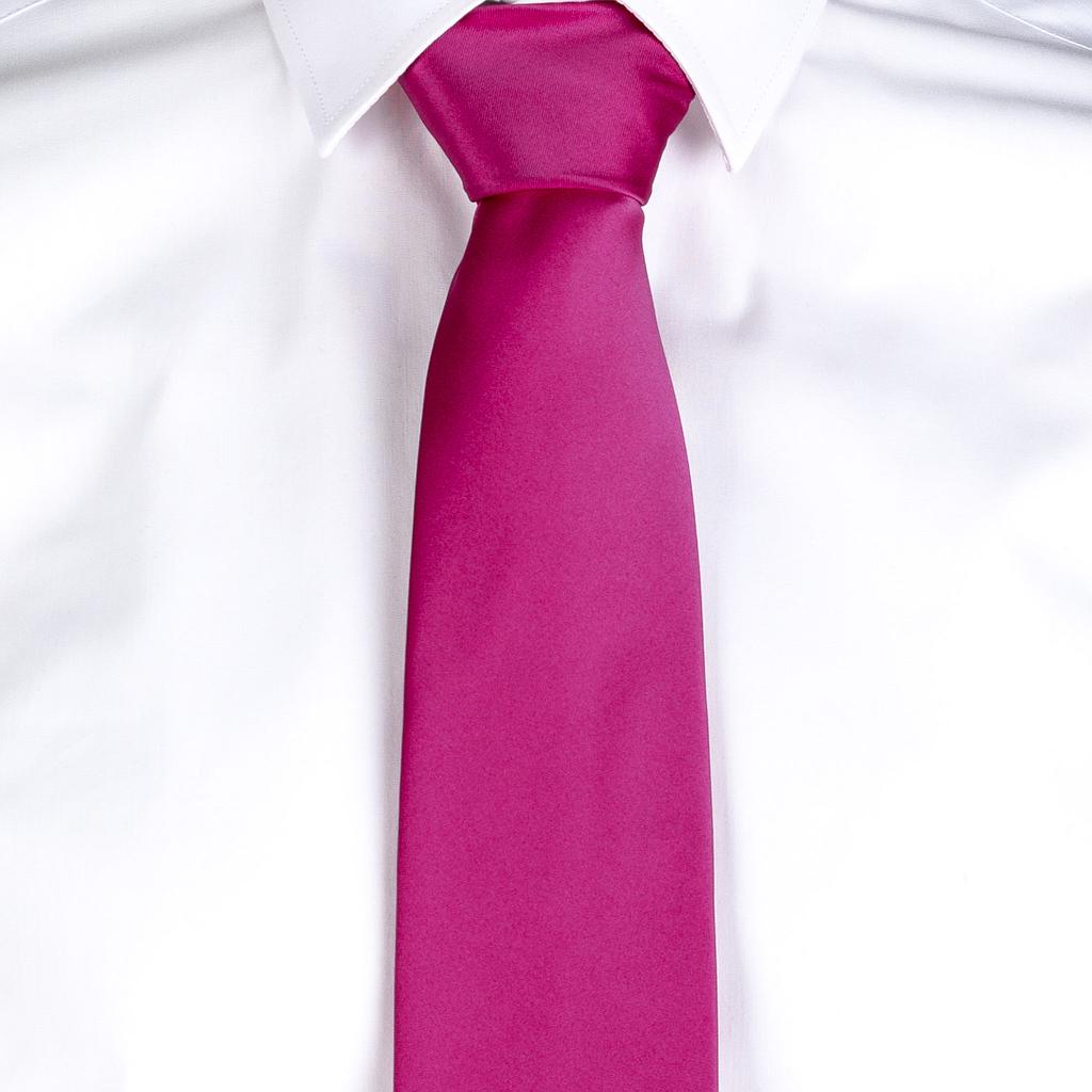 Gary's Add-Ons Tie Knotless cravate satin noir TU