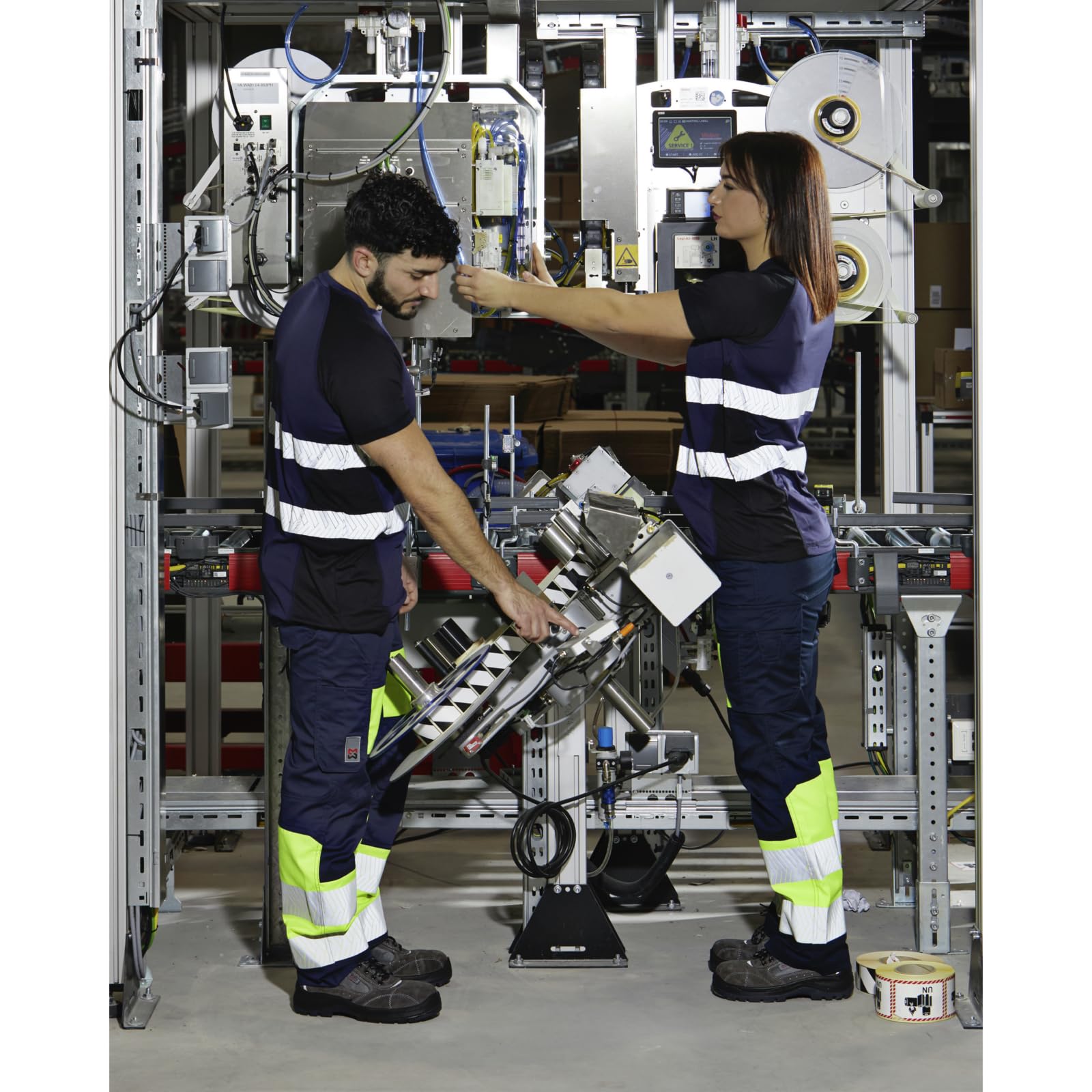 Würth MODYF Fluo One pantalon haute visibilité jaune/marine taille 52