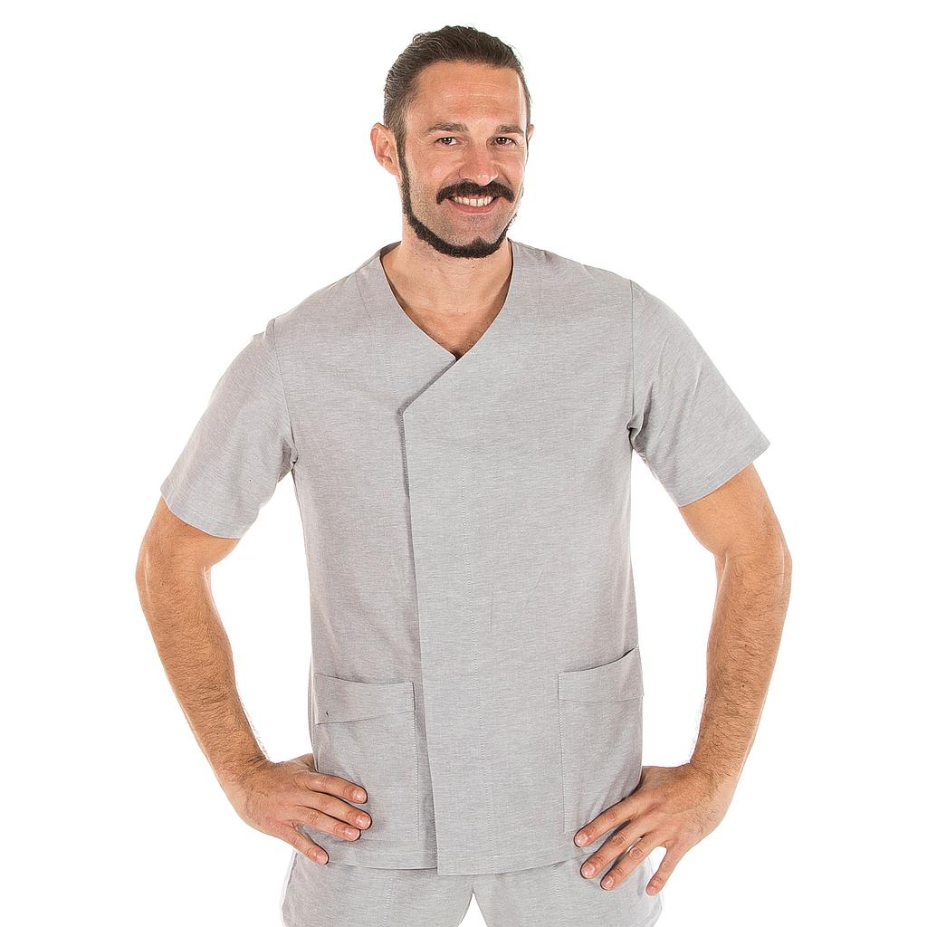 Gary's Blouses André blouse homme gris perle M