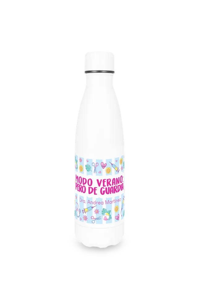 Enfermania Summer gourde imprimée cadeau infirmière