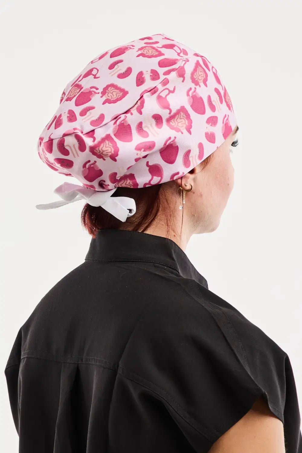 Aelin Paris calot de bloc organes roses cheveux courts