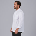 GARY'S veste chef blanche manches longues twill