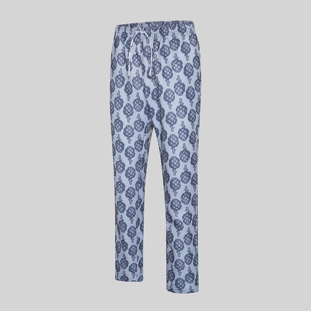 GARY'S Pantalon travail coton bio imprimé Toscana