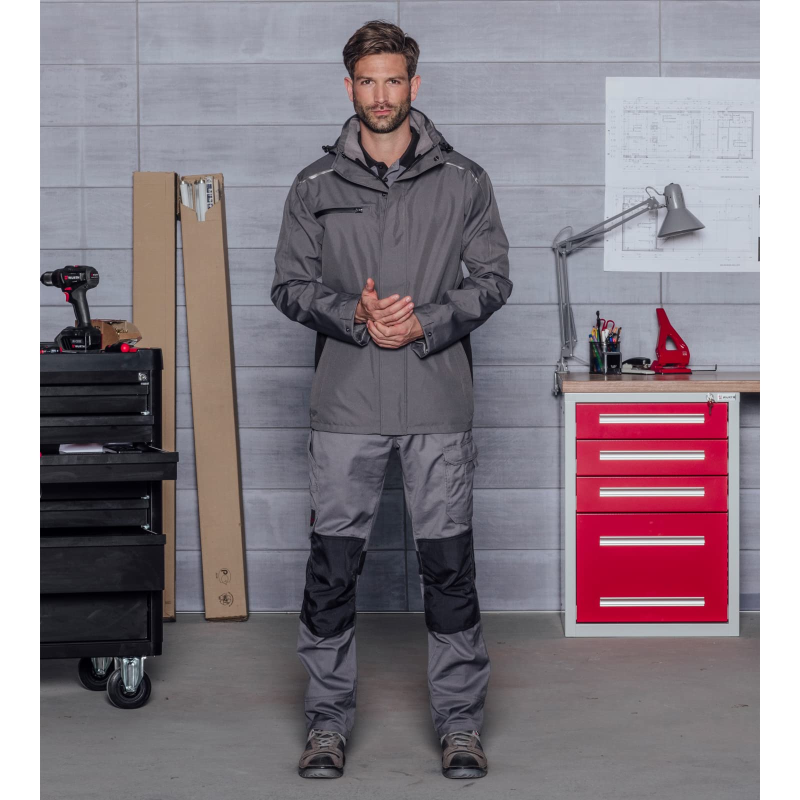 Würth MODYF Cetus pantalon travail gris 44 sans métal
