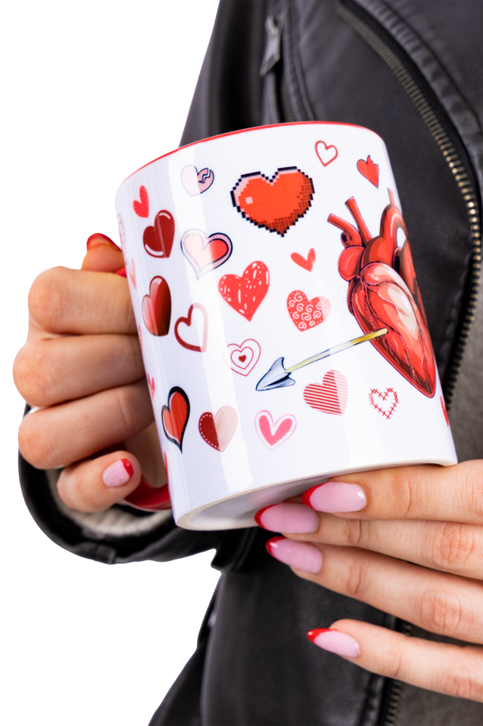 Enfermania Regalos Amor Propio mug céramique rouge 350 ml