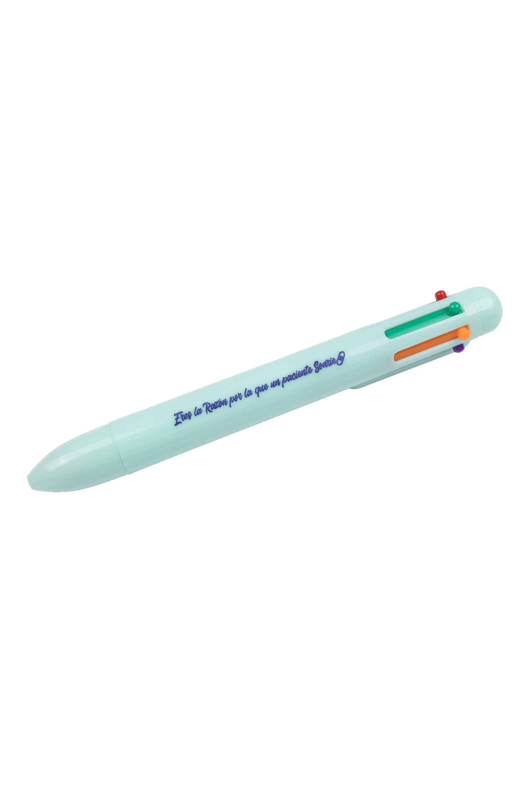 Enfermania Stylo 6 Couleurs Bleu Clair Pastel TCAE