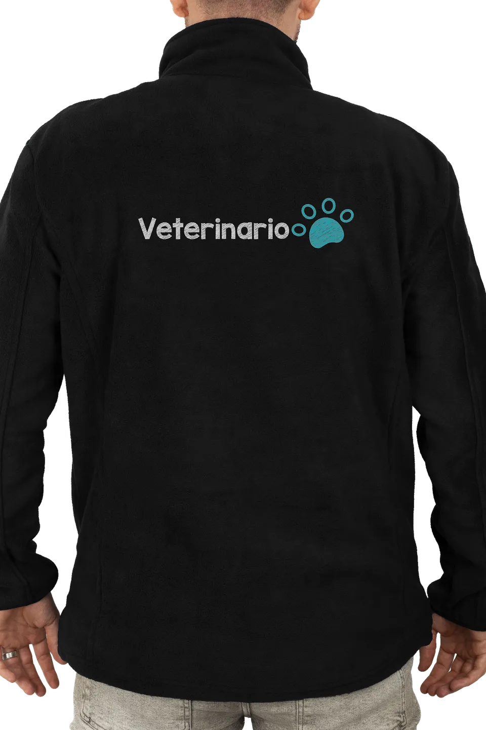 Enfermania Ropa polaire vétérinaire homme noir L