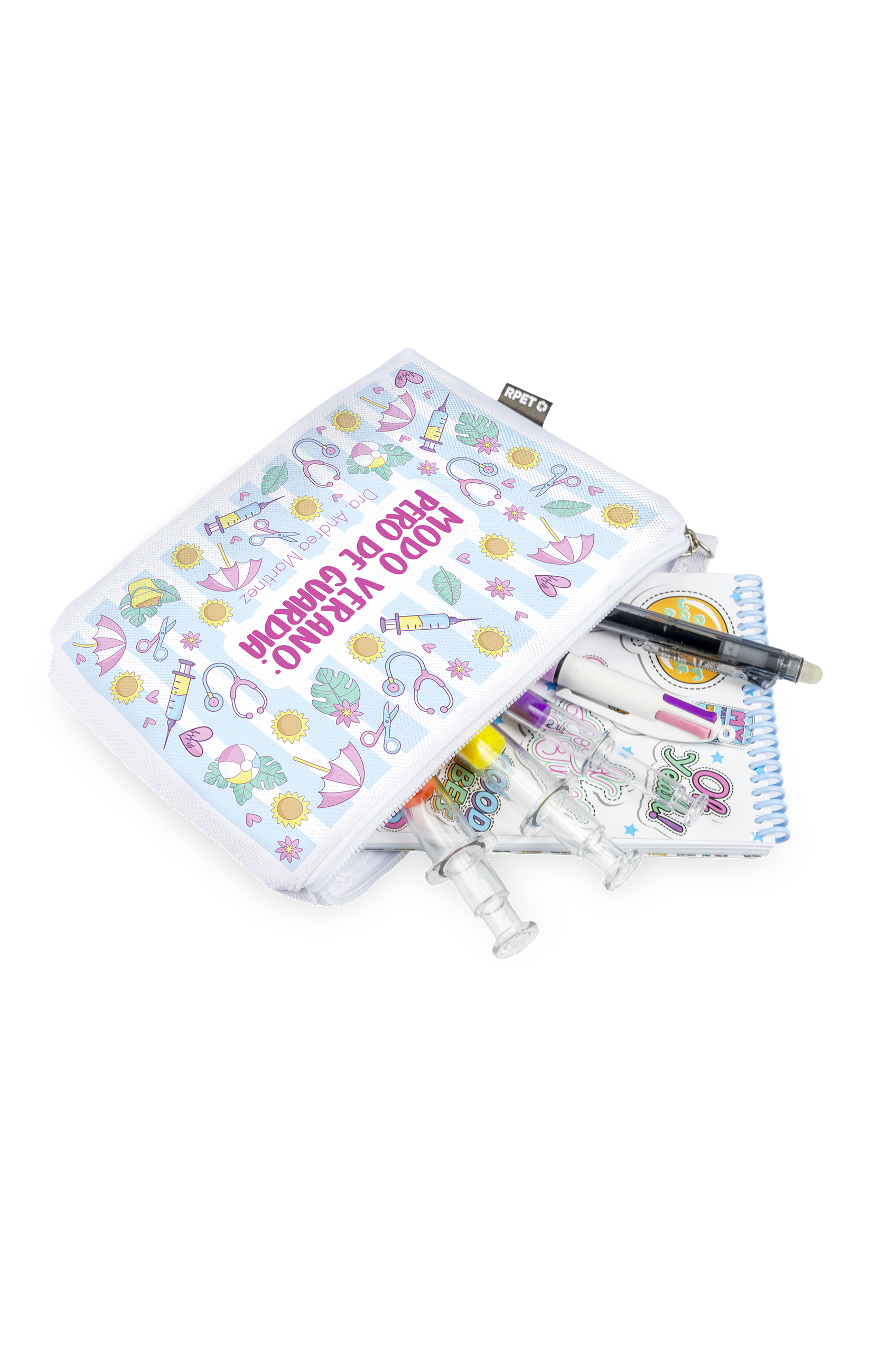 Enfermania Summer trousse imprimée personnalisable