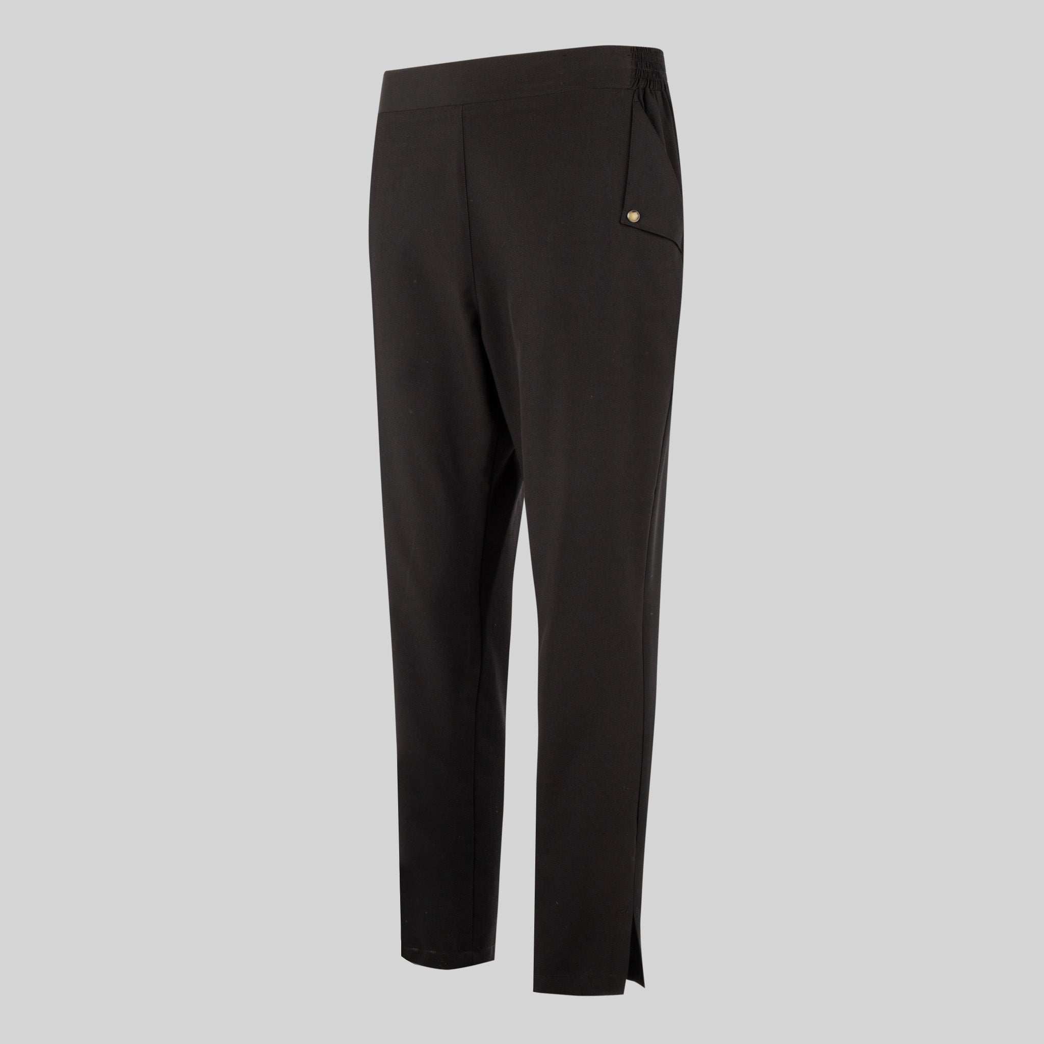 Gary's Pants Rubber Sides pantalon femme noir stretch