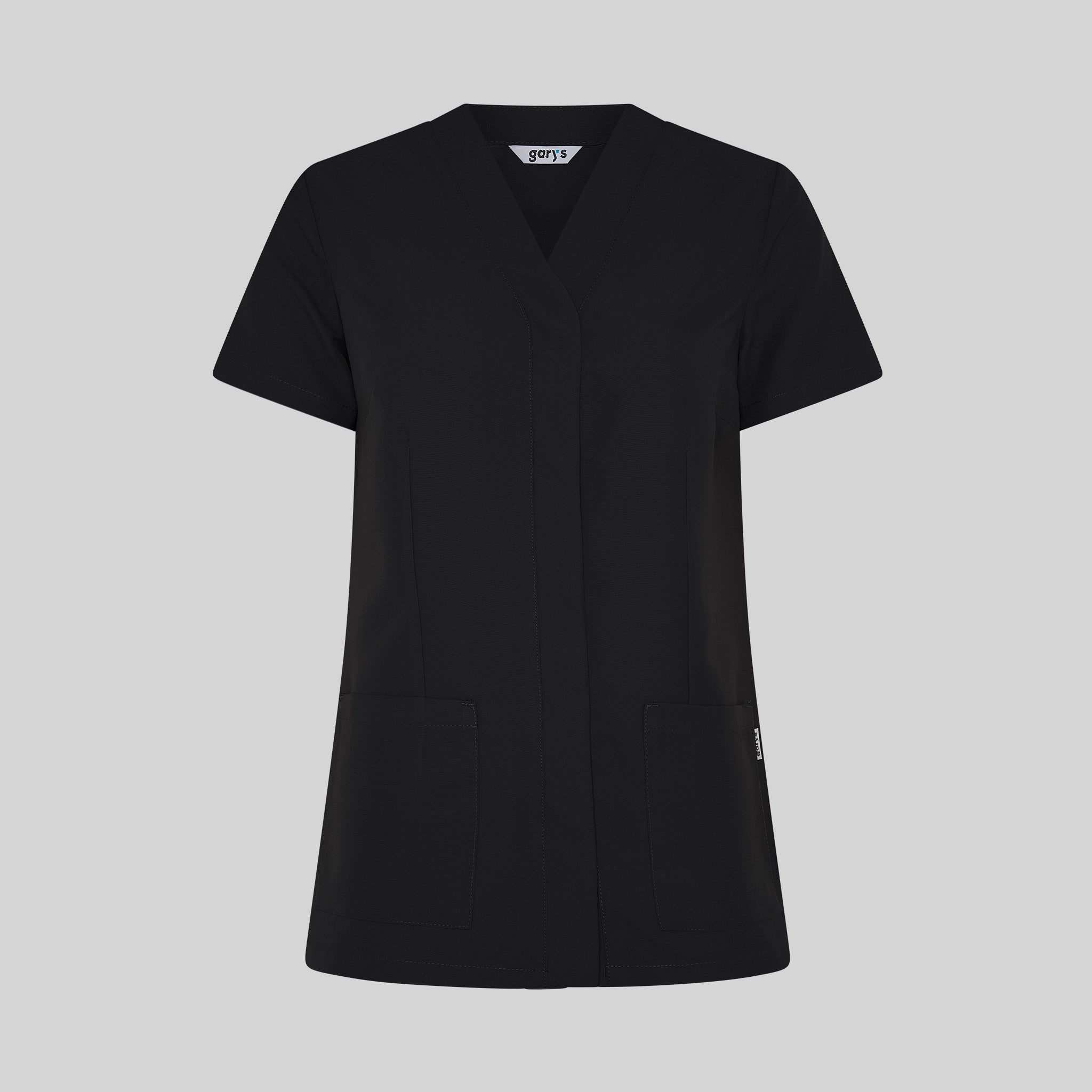 GARY'S Sonia Blouse médicale noire microfibre