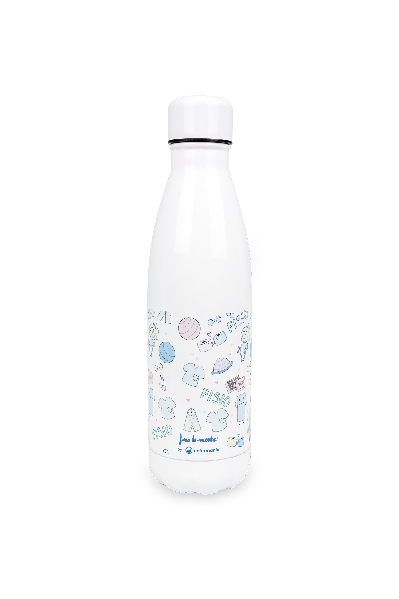 Enfermania Regalos Fisio Pastel bouteille isotherme 700 ml personnalisable