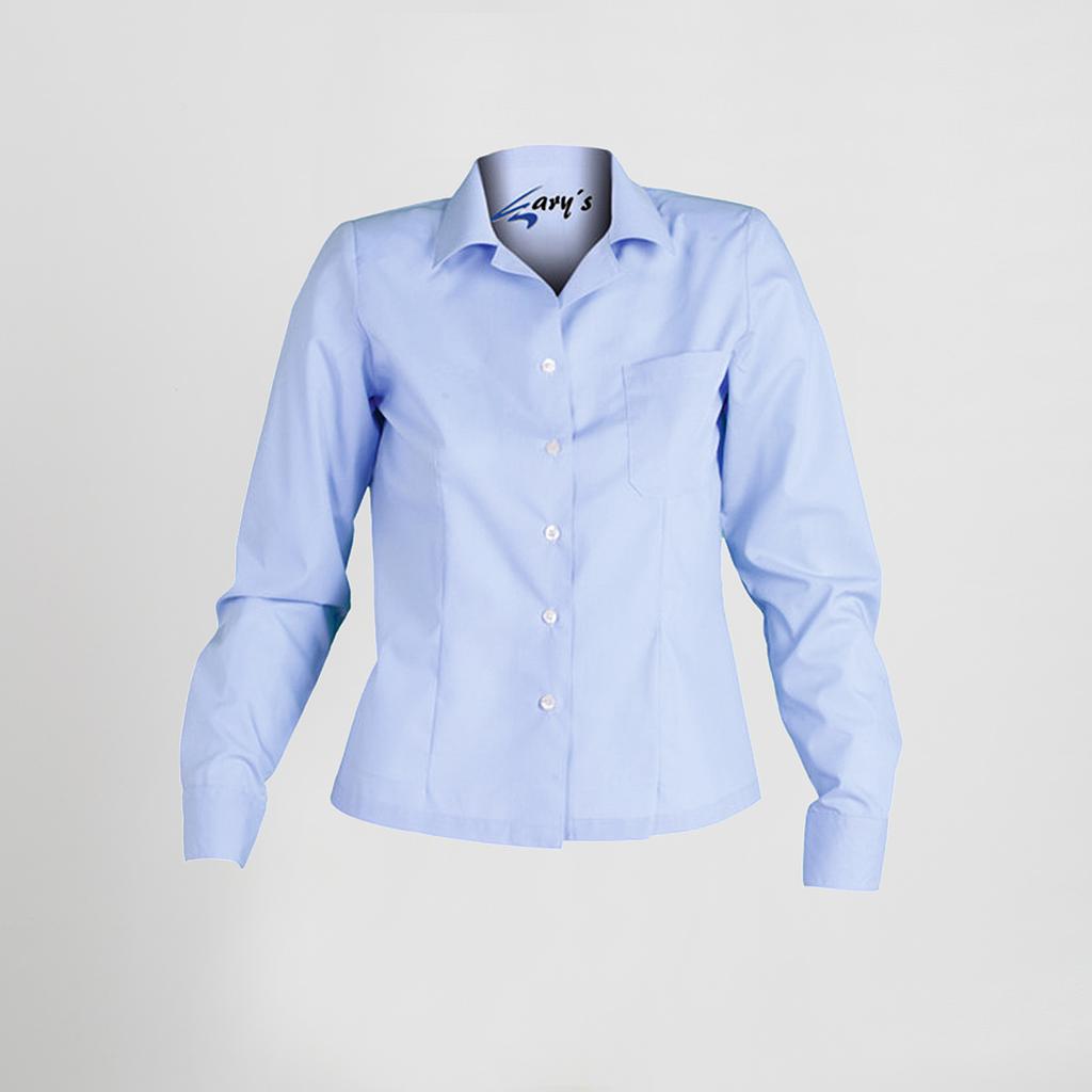 Gary's Blouses chemisier femme noir manches longues cintré