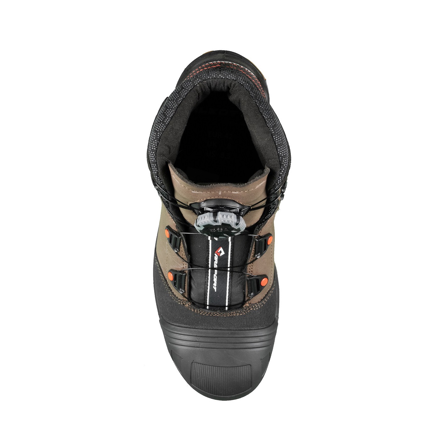ILKOTT Modèle G chaussure sécurité Mid marron nubuck