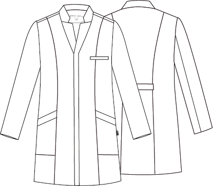 Gary's Gabi 500037 blouse médicale blanche homme