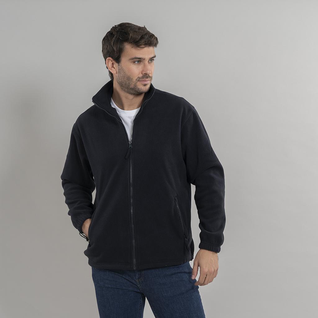 Gary's Ponferrada Veste Polaire Homme Noir Zippée