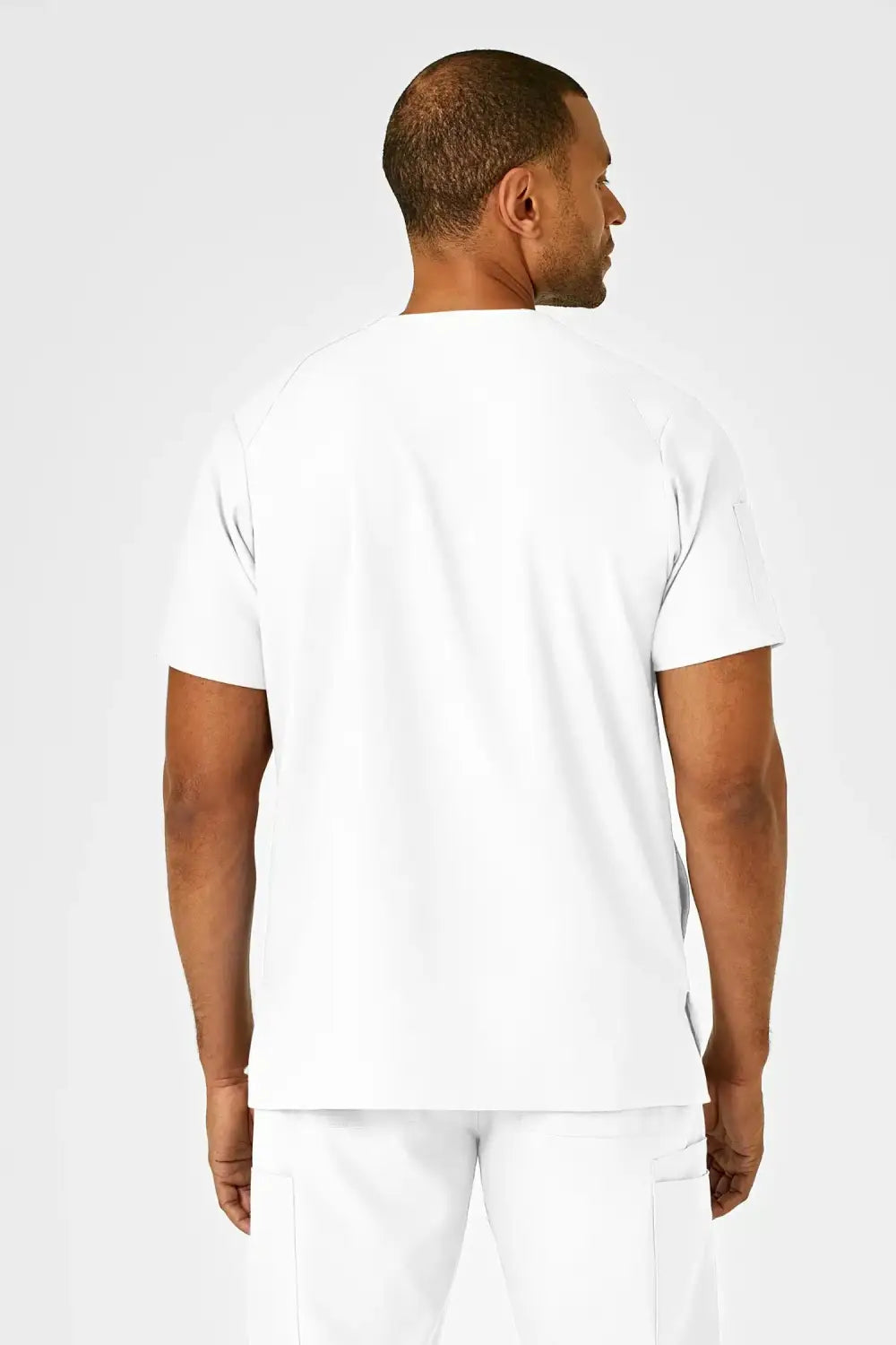 Aelin LUCA W123 tenue médicale homme blanc tunique pantalon