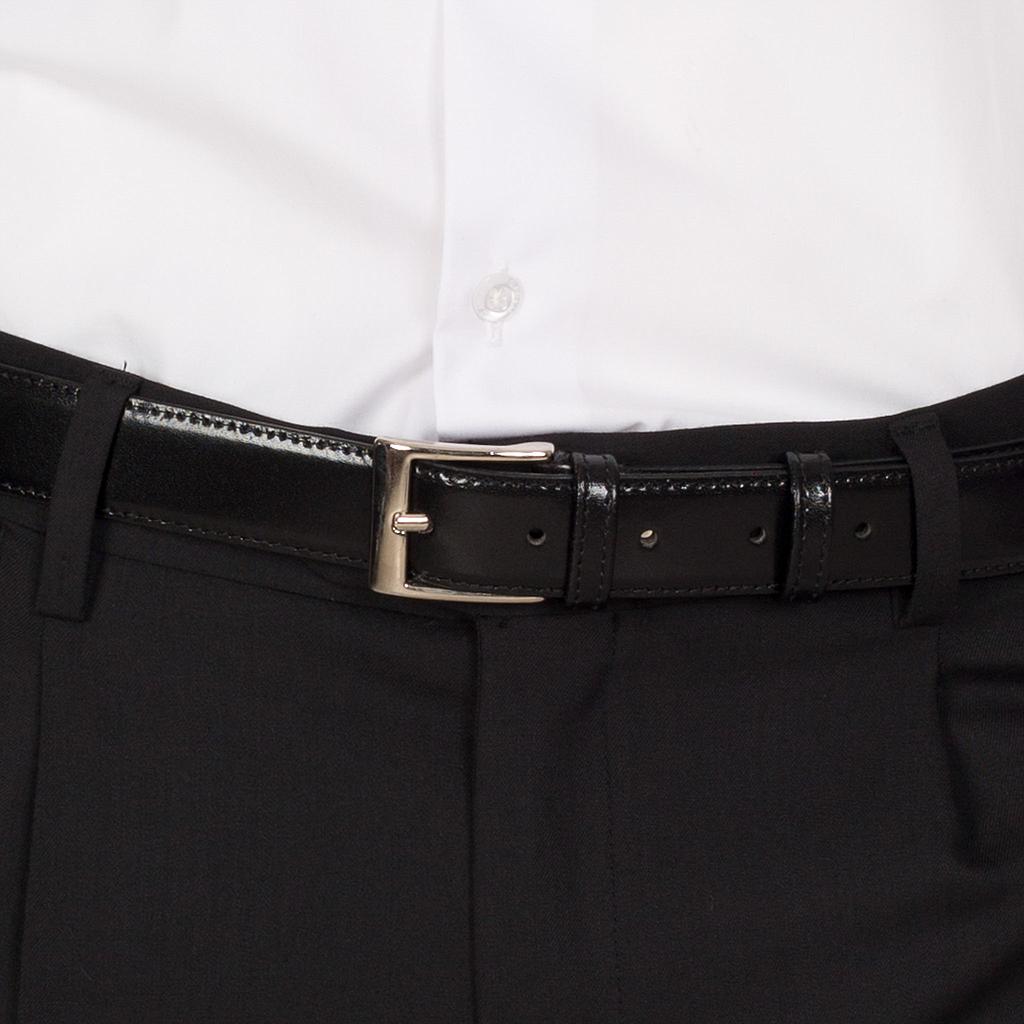 Gary's Add-Ons ceinture cuir synthétique noir 90 cm uniforme