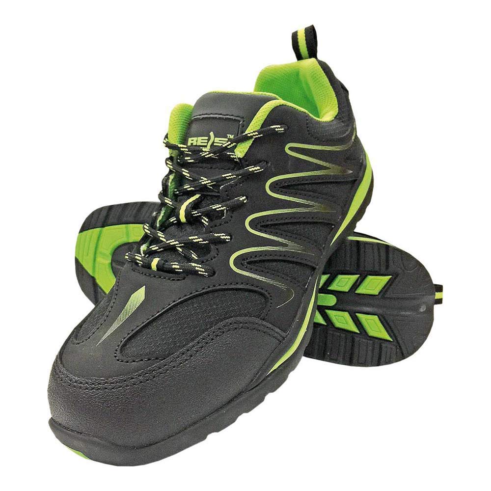 Reis Brecuador OB BZ48 chaussures travail noir vert 48