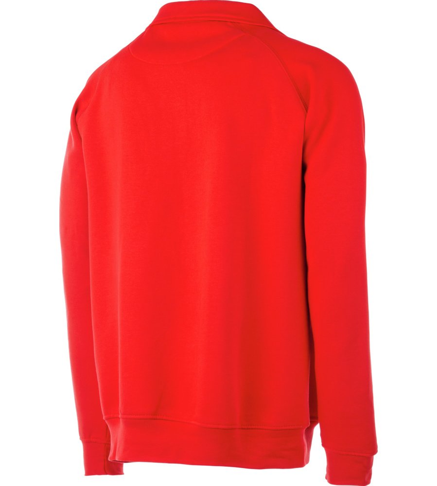 Würth MODYF Job+ Sweat 1/4 Zip Rouge XS Vêtement de Travail