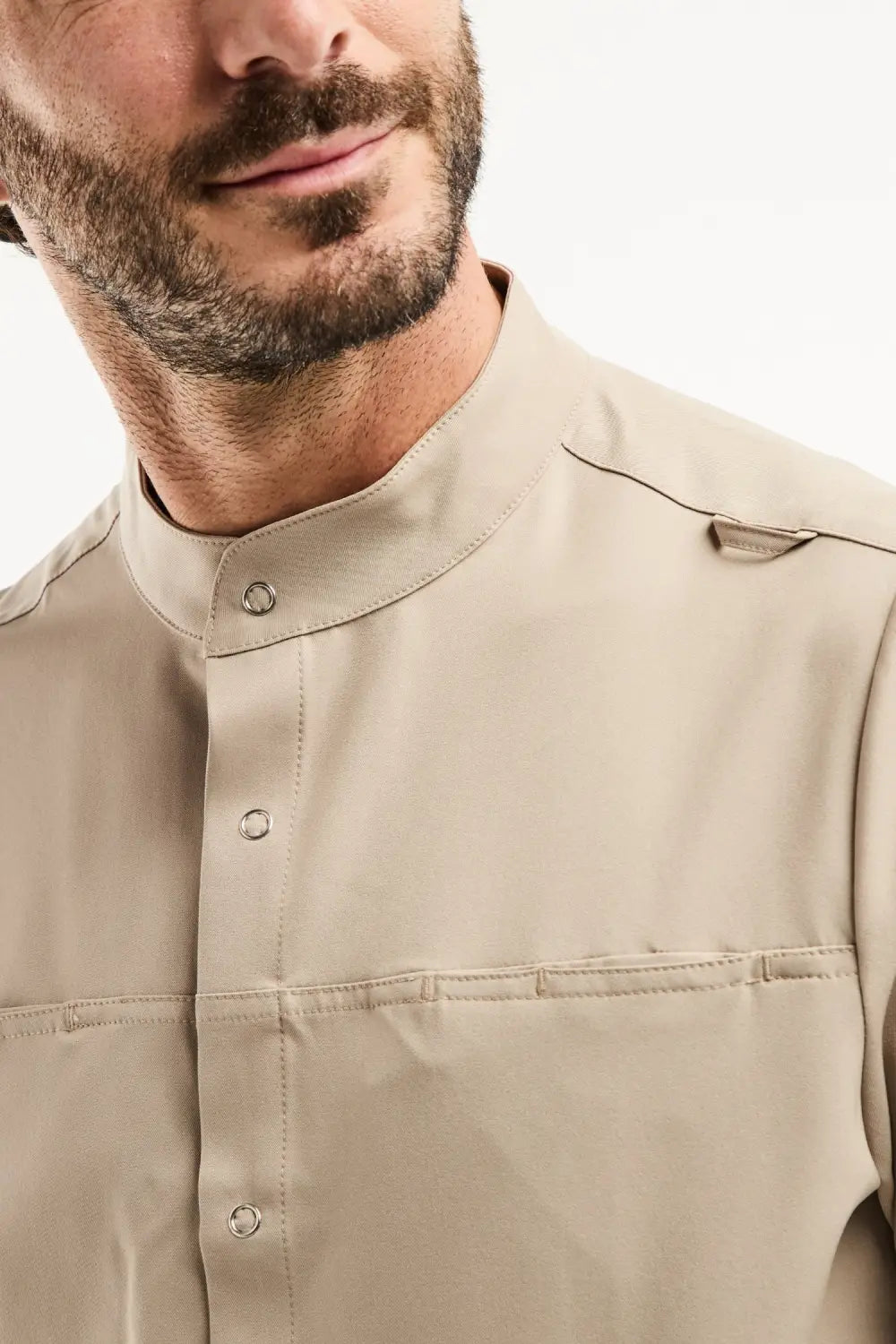 Aelin Noah blouse médicale homme sable stretch