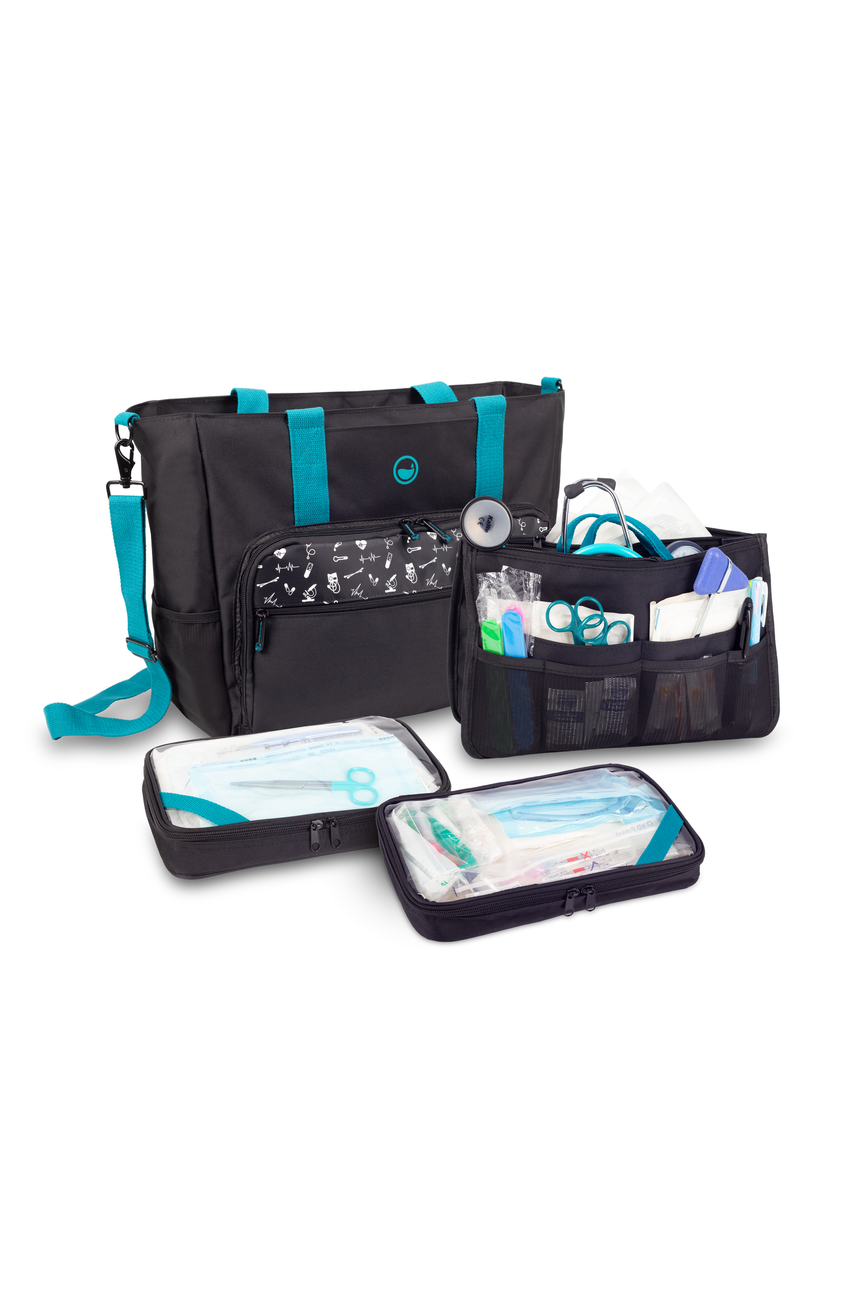 Enfermania Black Collection sac tote technique 20 L